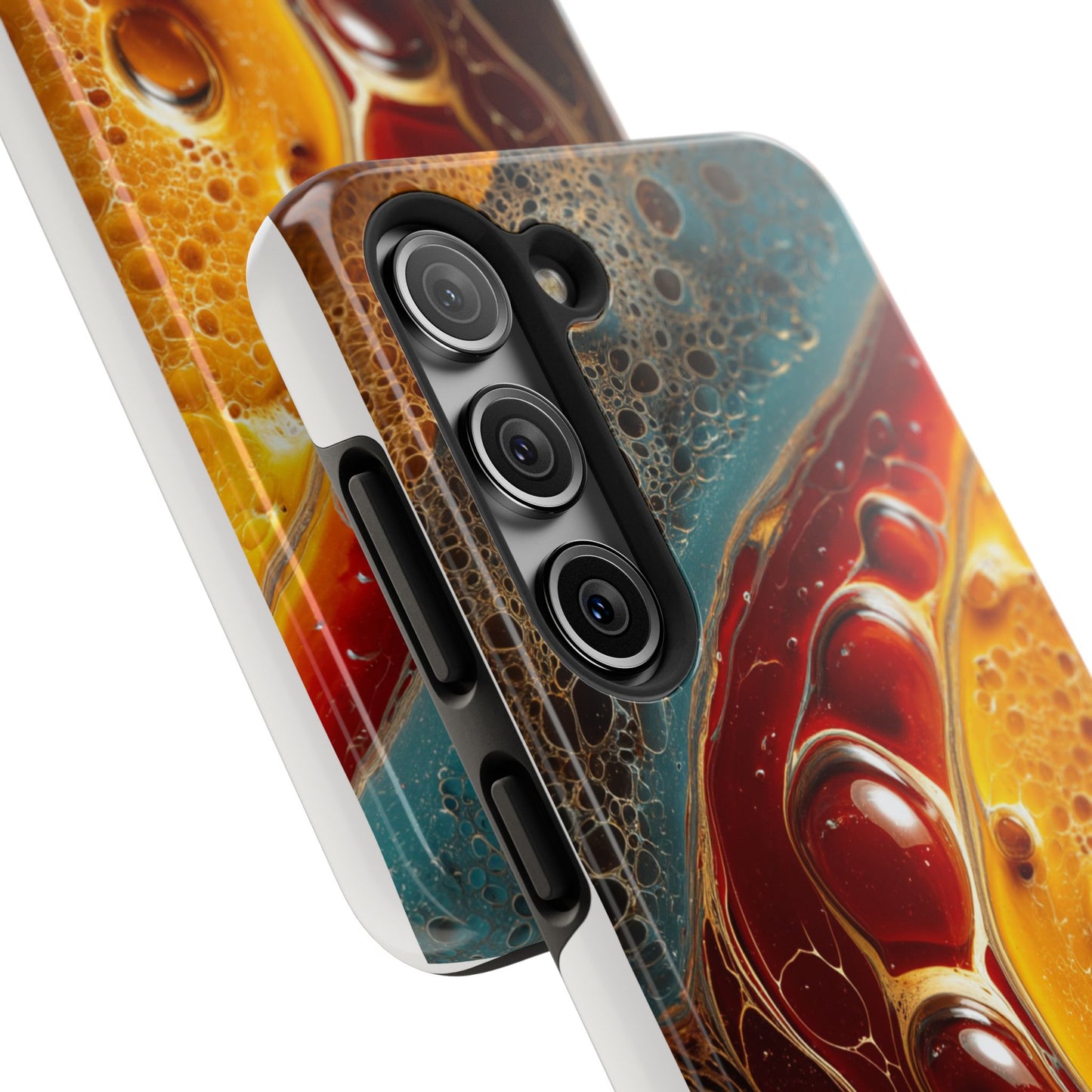 Vibrant Abstract Tough Phone Case - Colorful Protection for Your Device
