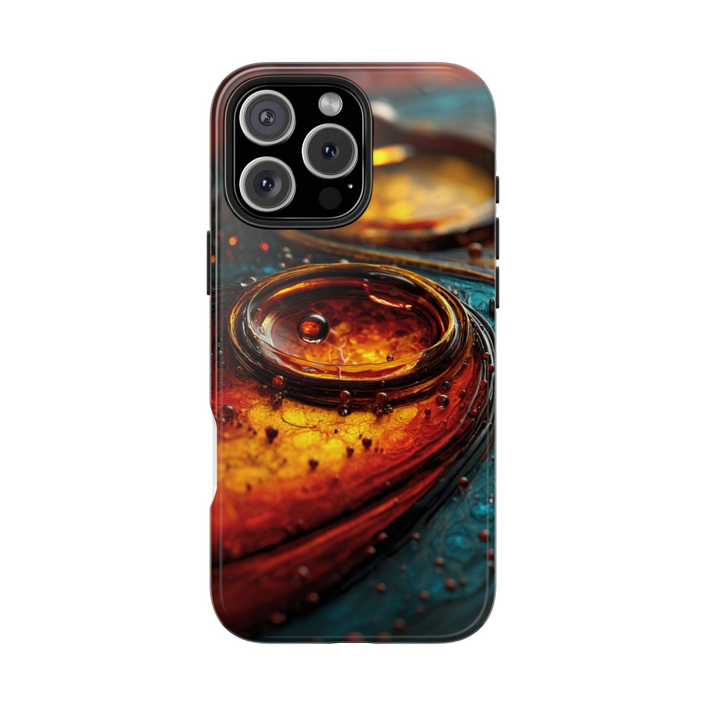 Artistic Tough Phone Case – Abstract Colorful Design for Unique Protection
