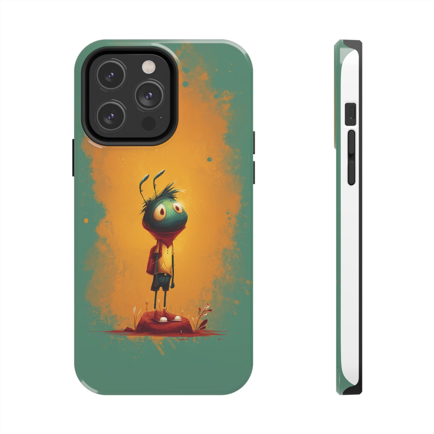 Whimsical Tough Phone Cases for Kids – Vibrant Character Design