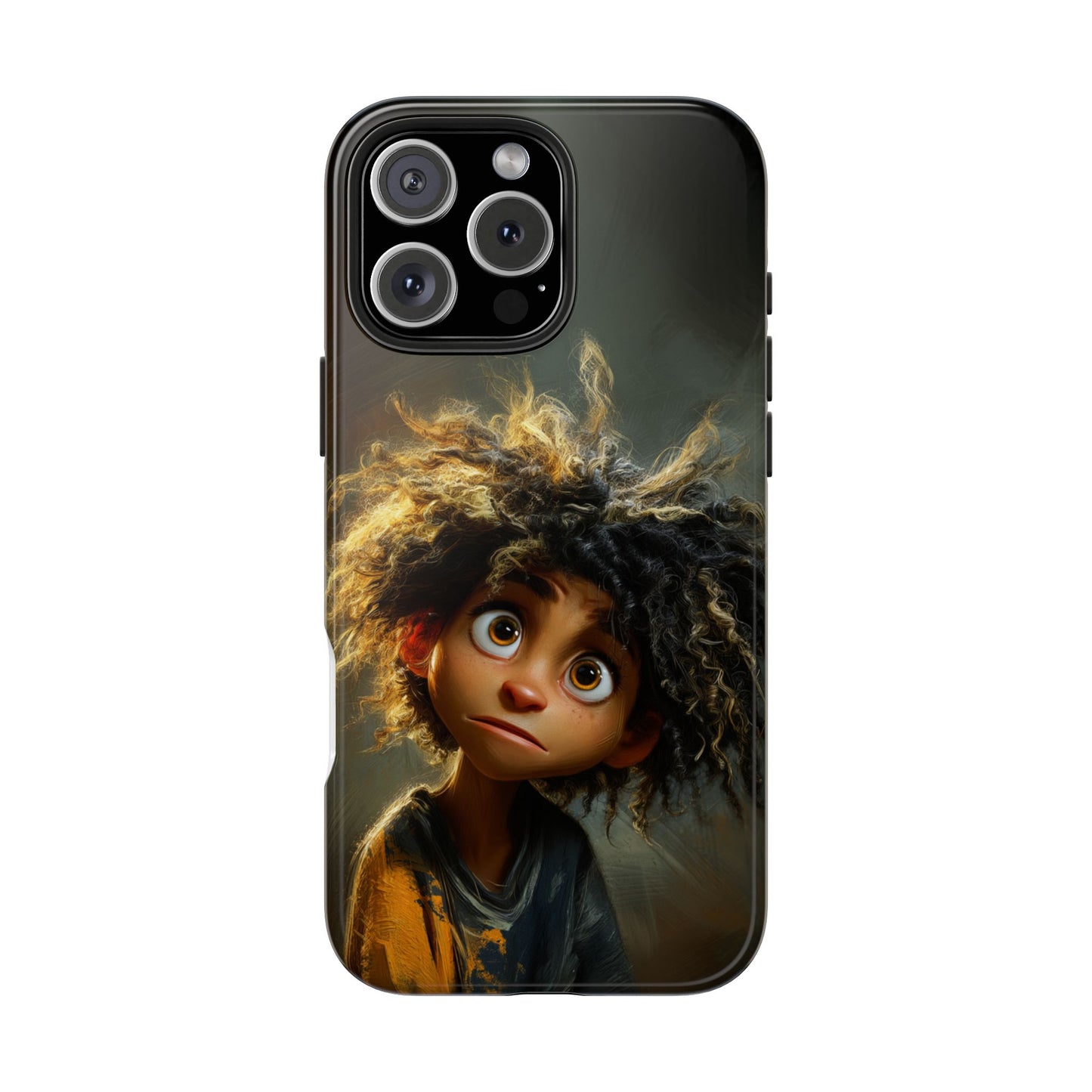 Whimsical Character Tough Phone Case for Kids