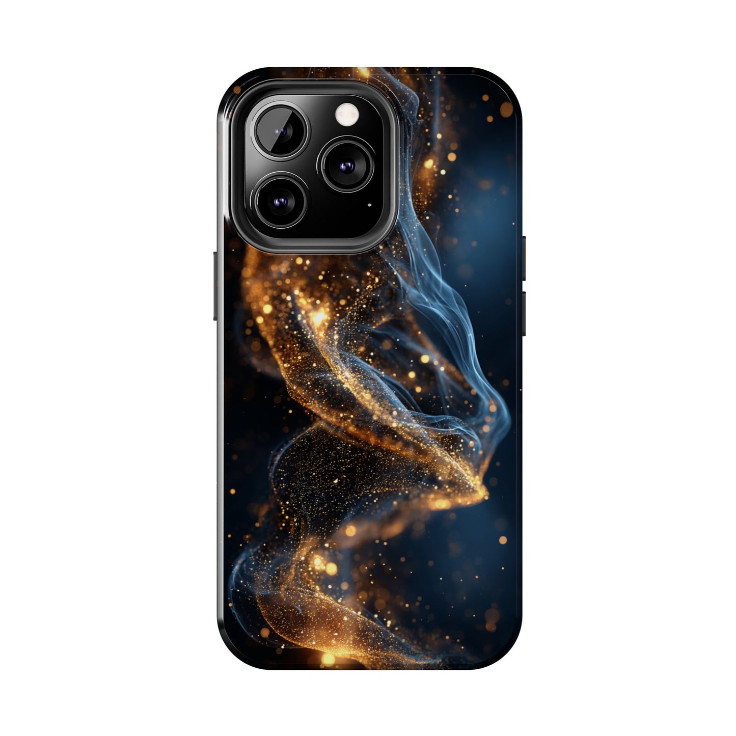 Elegant Gold Swirl Tough Phone Case – Durable & Stylish Protection for Your Device