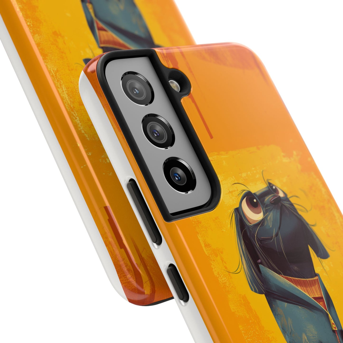Fun Dog Art Tough Phone Case - Durable Pet Lover Gift