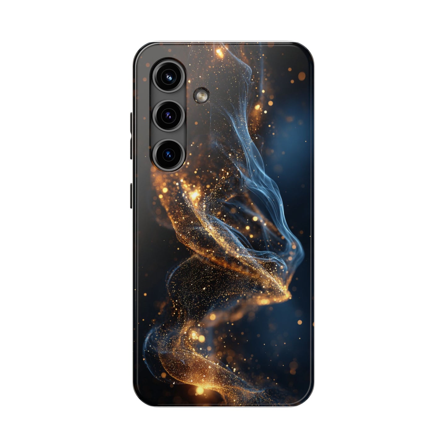 Elegant Gold Swirl Tough Phone Case – Durable & Stylish Protection for Your Device