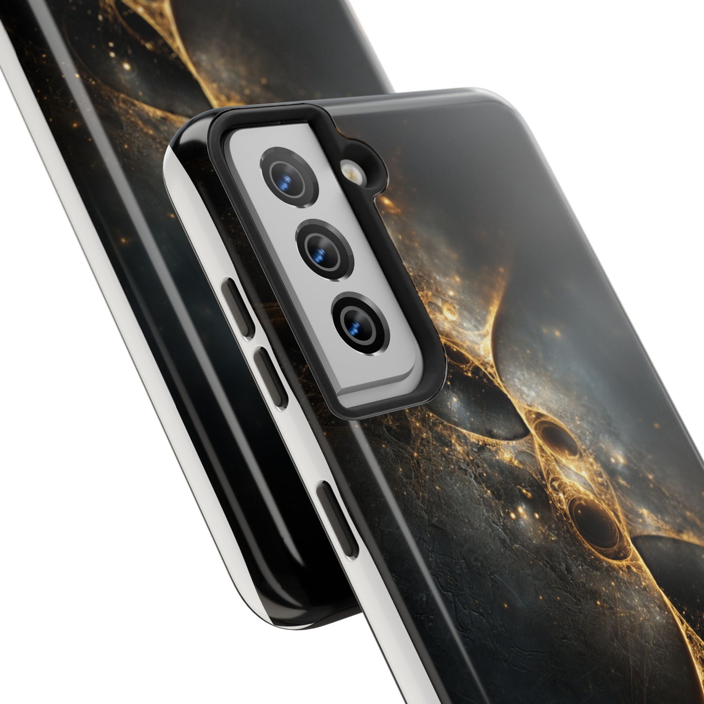 Galactic Elegance Tough Phone Case - Premium Protection for Cosmic Lovers