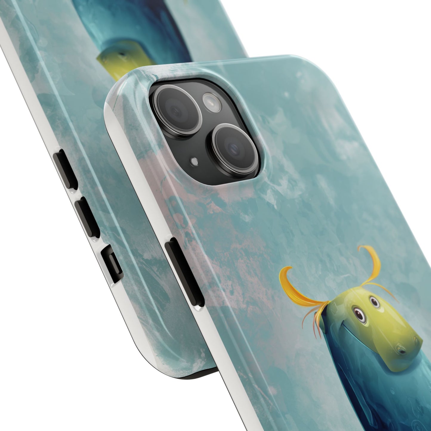 Cute Cartoon Bull Tough Phone Case - Durable & Fun Protection