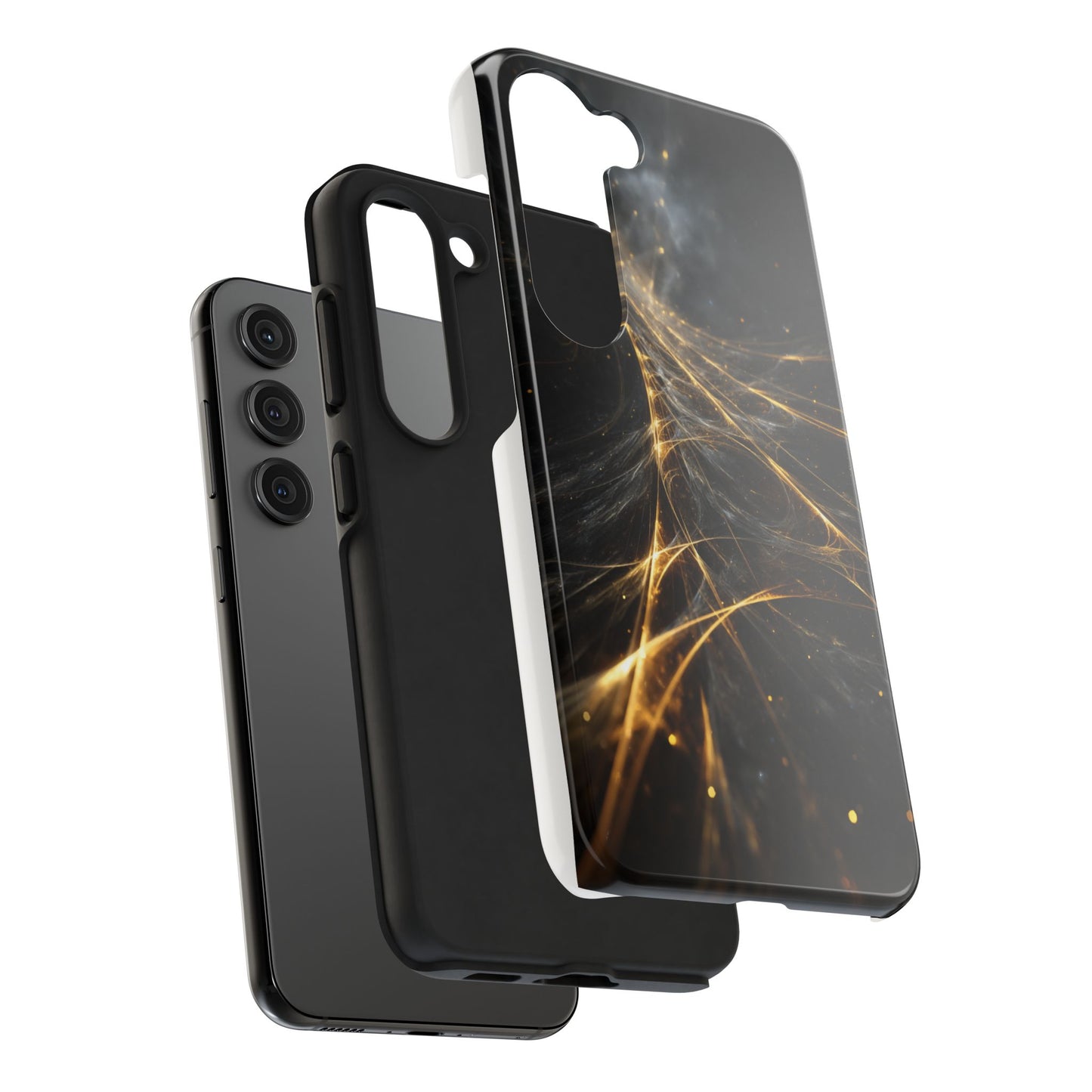 Golden Galaxy Tough Phone Case for Ultimate Protection