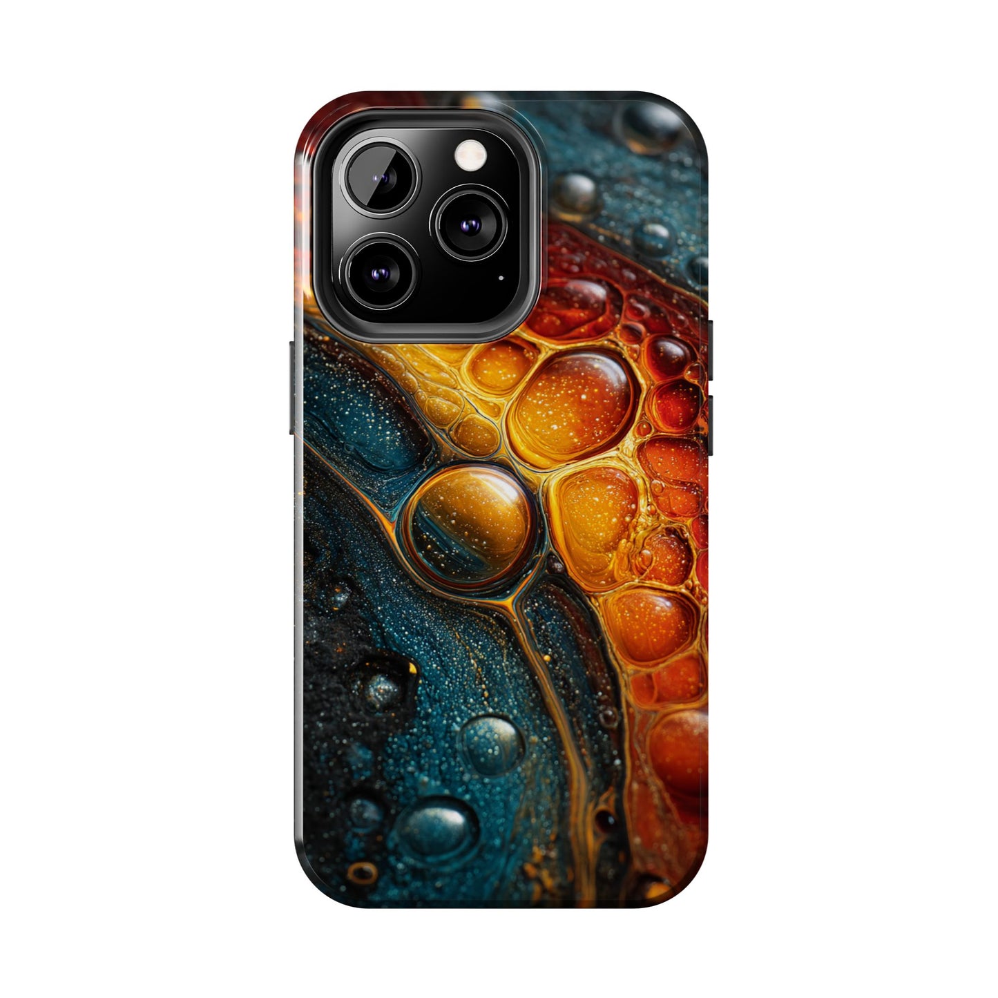 Abstract Art Tough Phone Case - Colorful Design for Stylish Protection