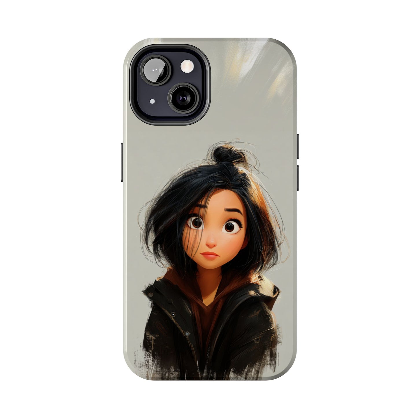 Artistic Tough Phone Case - Unique Design for Creative Souls