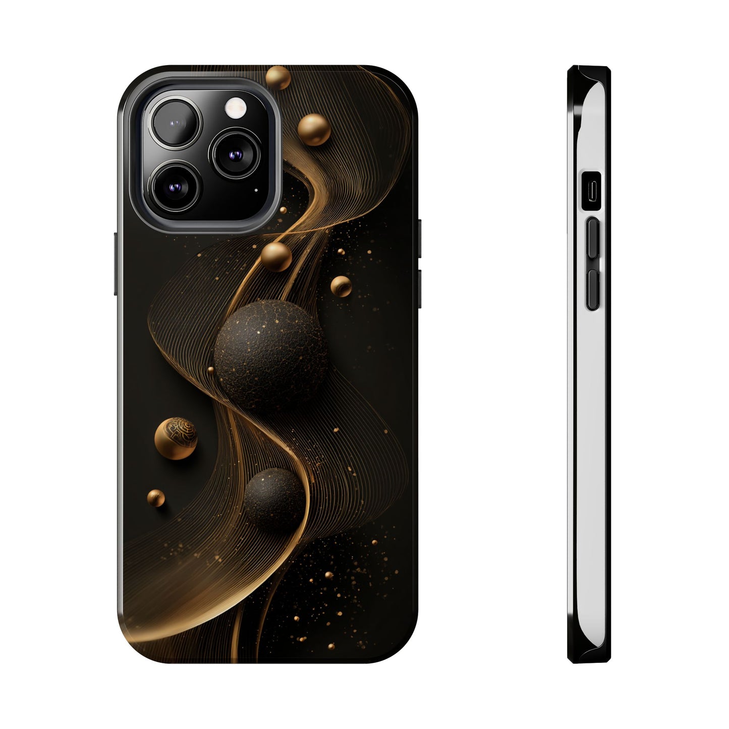 Elegant Abstract Galaxy Tough Phone Case - Perfect for Cosmic Art Lovers