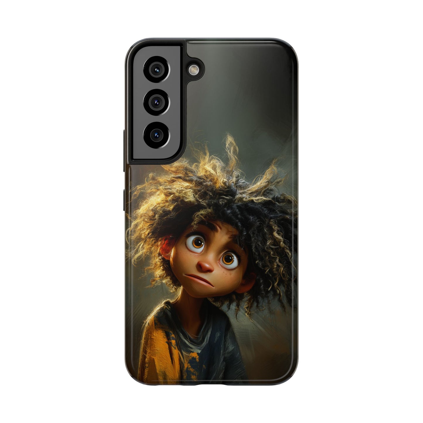 Whimsical Character Tough Phone Case for Kids