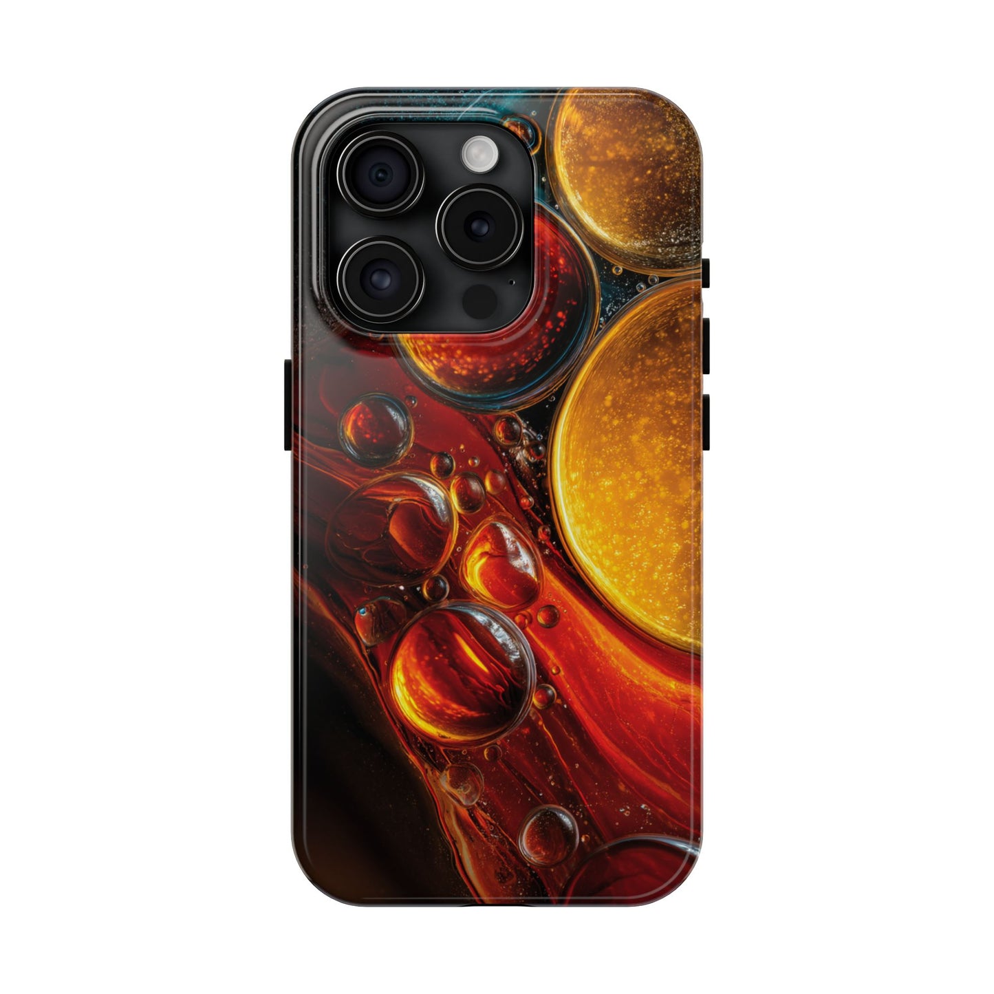 Vibrant Abstract Tough Phone Case - Protective Cover with Colorful Design