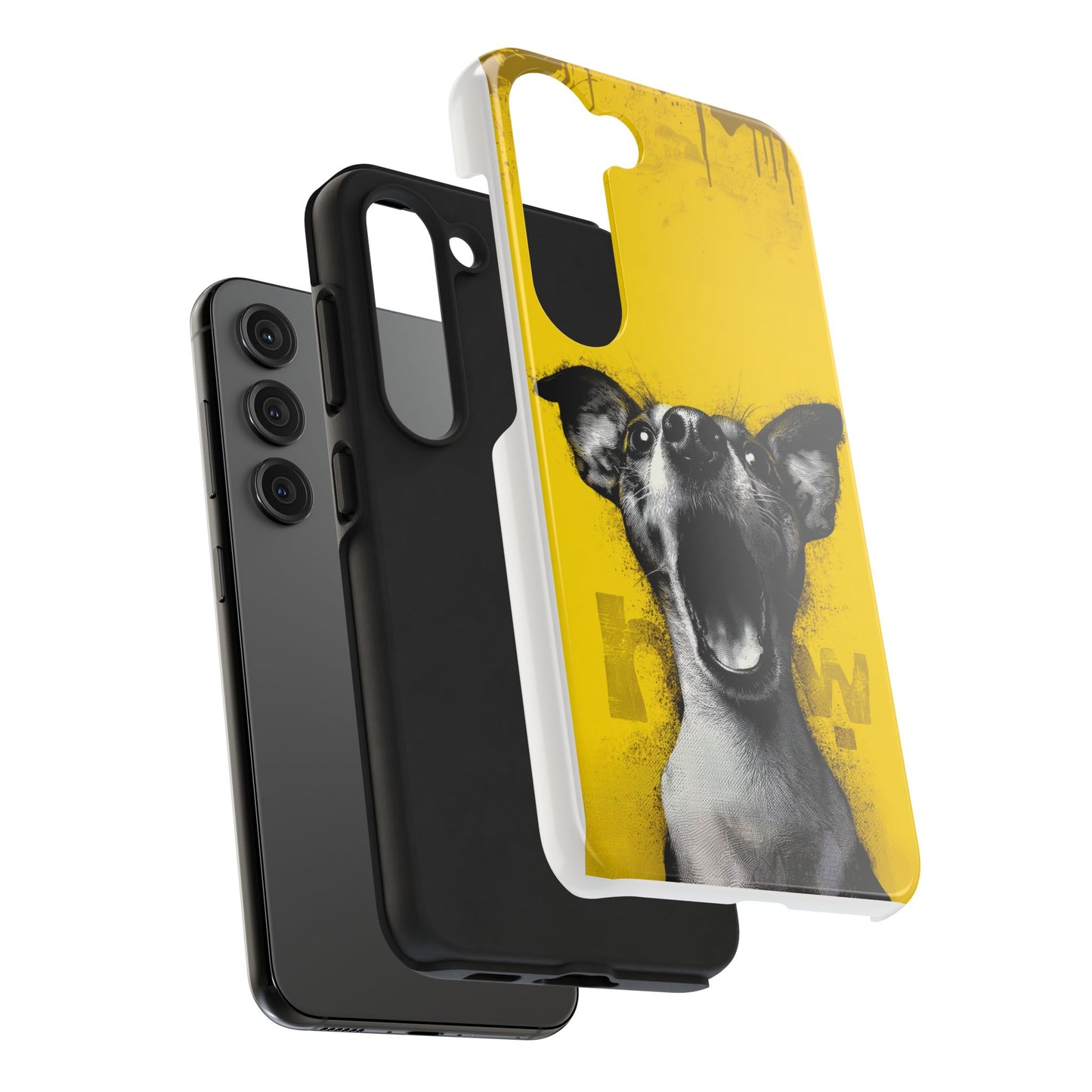 Vibrant Dog Lover Tough Phone Case – Durable Pet-Inspired Protection with Bold Design