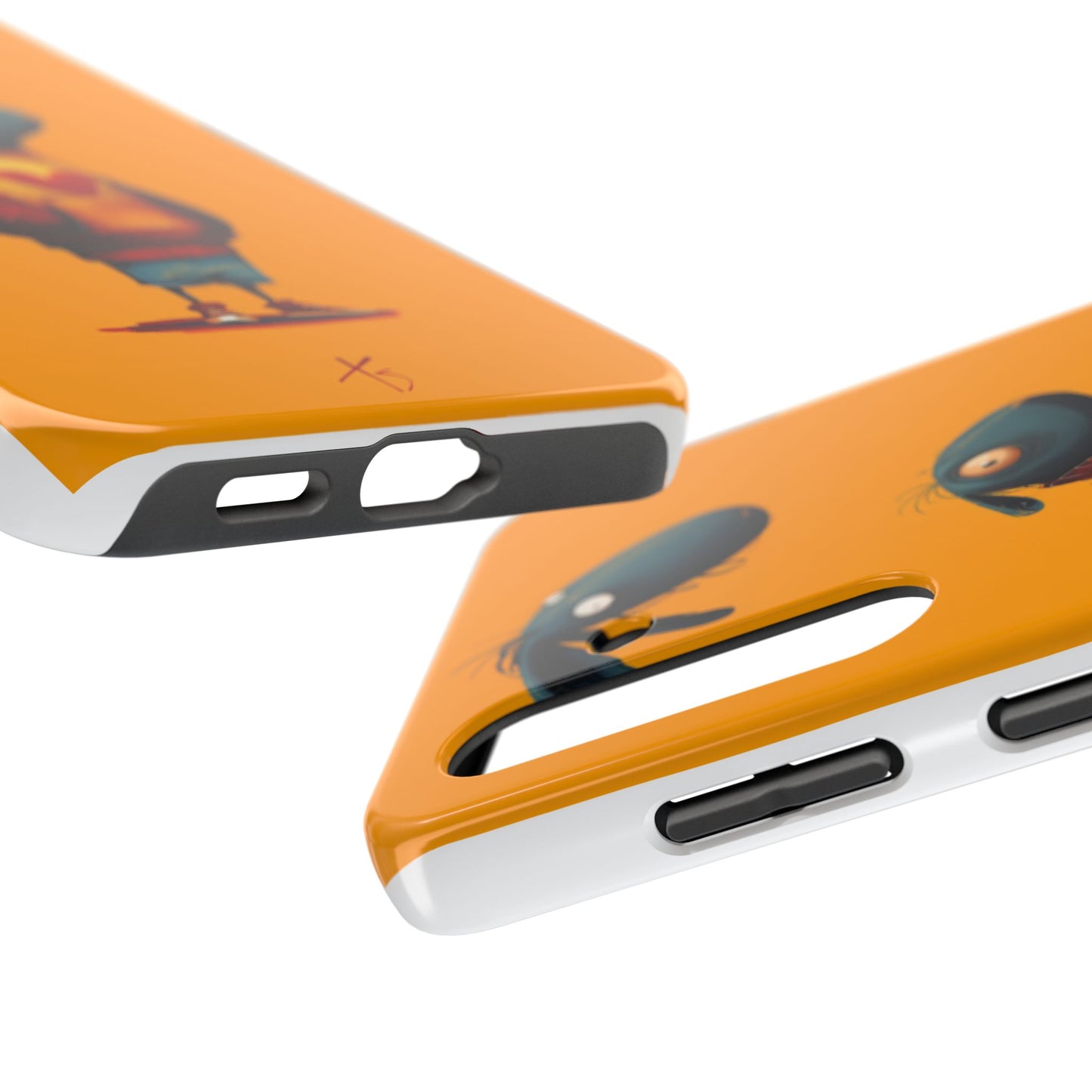 Cute Cartoon Tough Phone Case - Whimsical Sheep Design