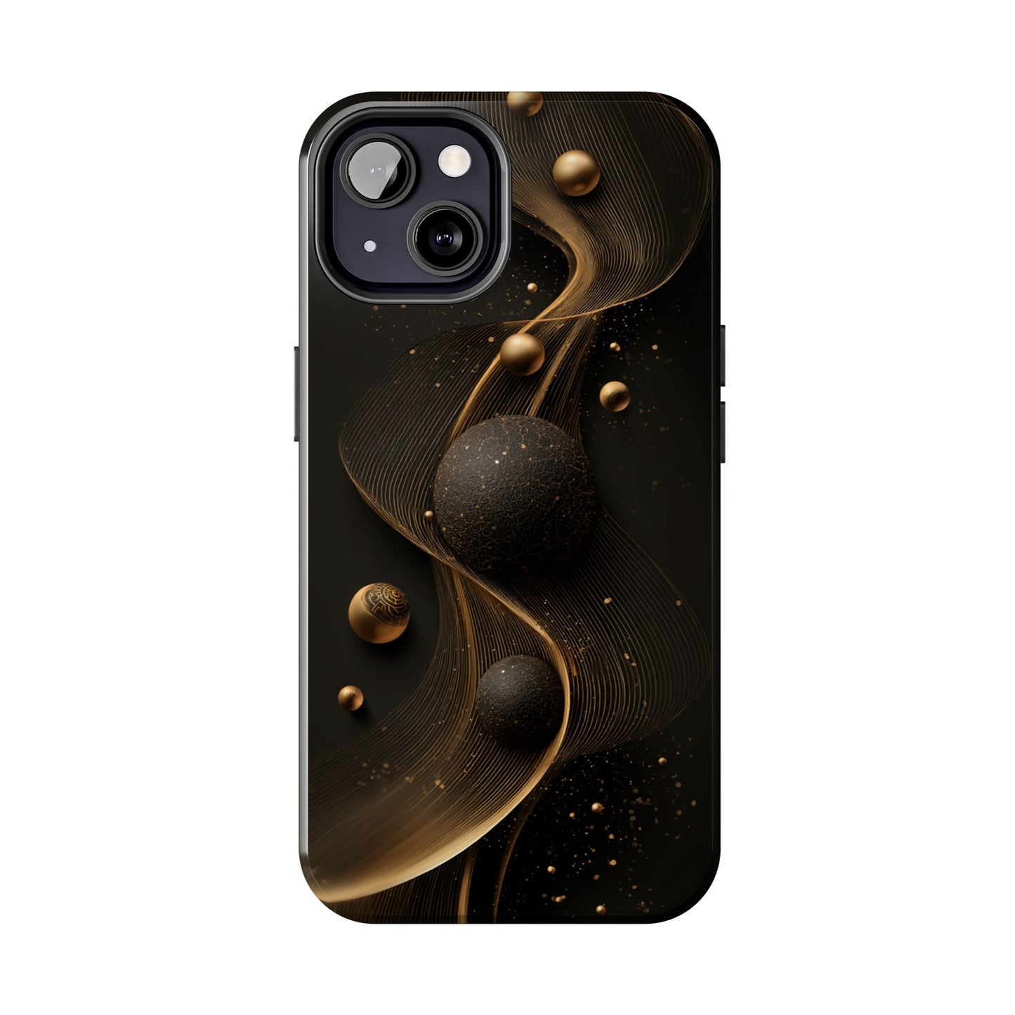 Elegant Abstract Galaxy Tough Phone Case - Perfect for Cosmic Art Lovers