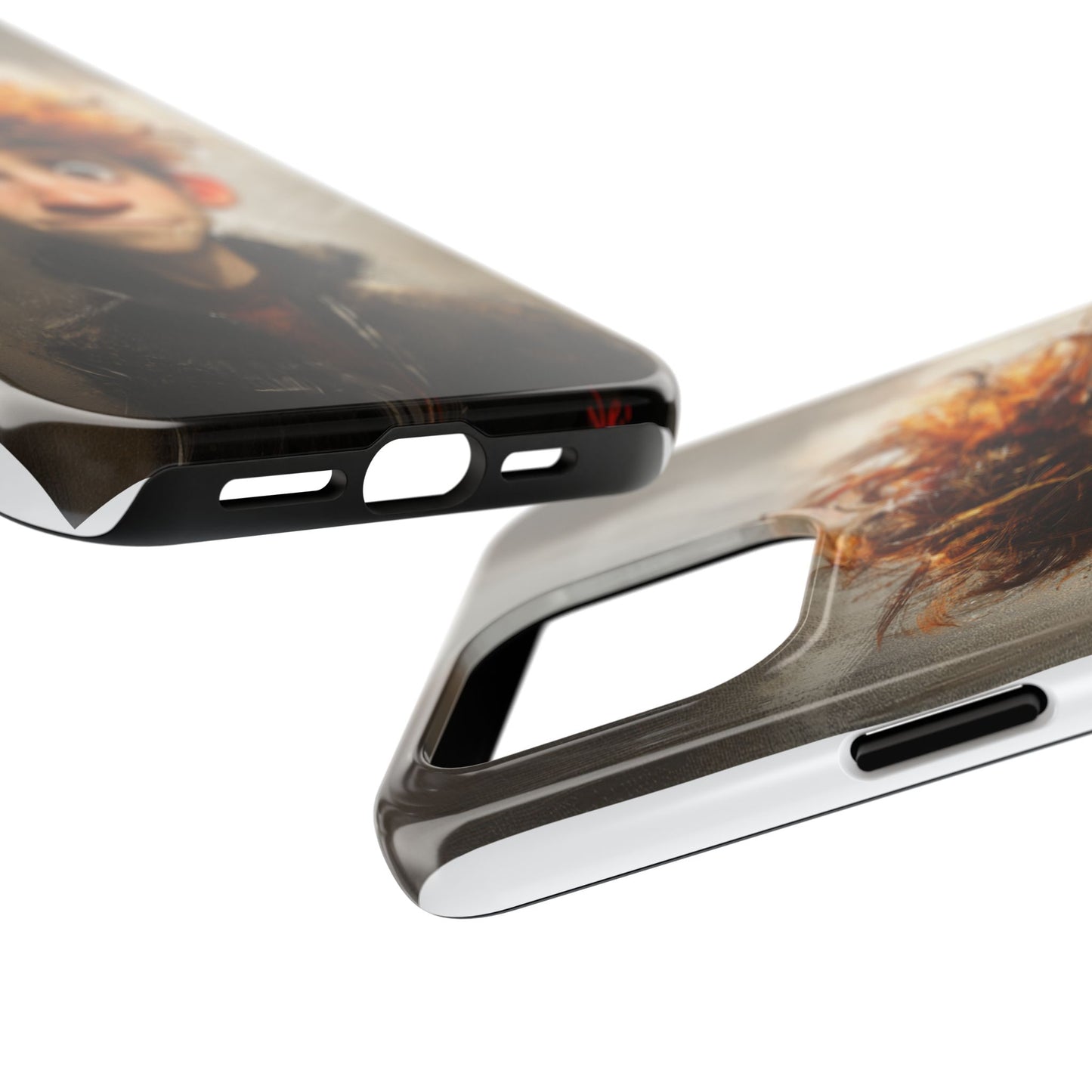 Whimsical Tough Phone Case – Unique Art Design for Creative Souls
