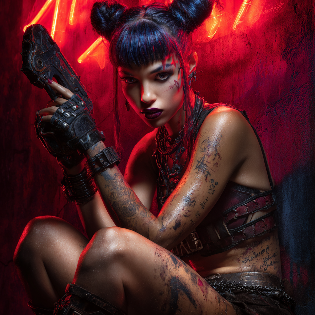 Dark Femme Cyber Wallpapers