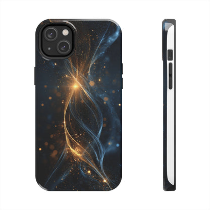 Cosmic Swirl Tough Phone Case - Protective Cover for Stylish Tech Lovers