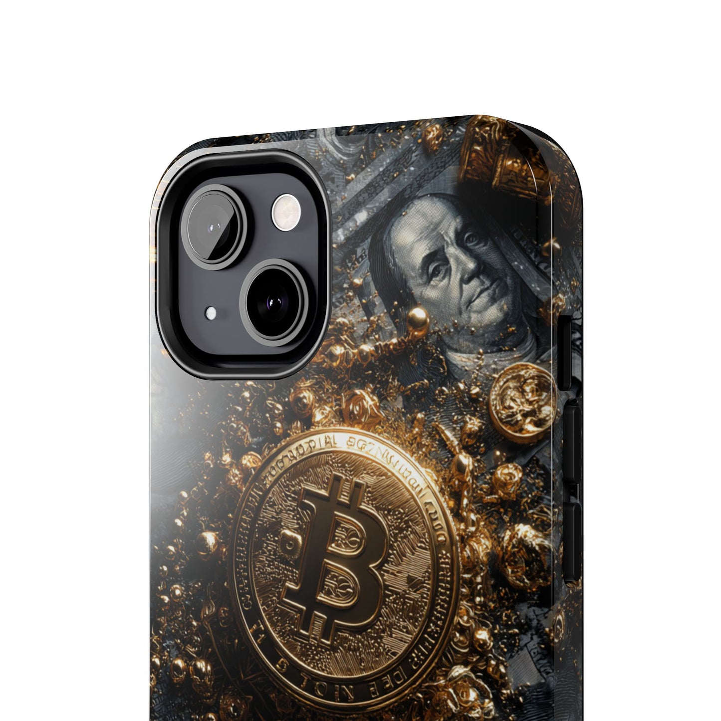 Bitcoin Wallet Art Tough Phone Case by Skipper – Premium Cryptocurrency Accessory
