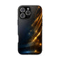Galaxy Glitter Tough Phone Case - Shockproof Protection for iPhone