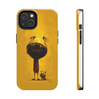 Cute Dog-Themed Tough Phone Cases - Durable Protection & Fun Design