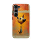 Whimsical Dog Art Tough Phone Case - Fun & Stylish Pet Lover Gift