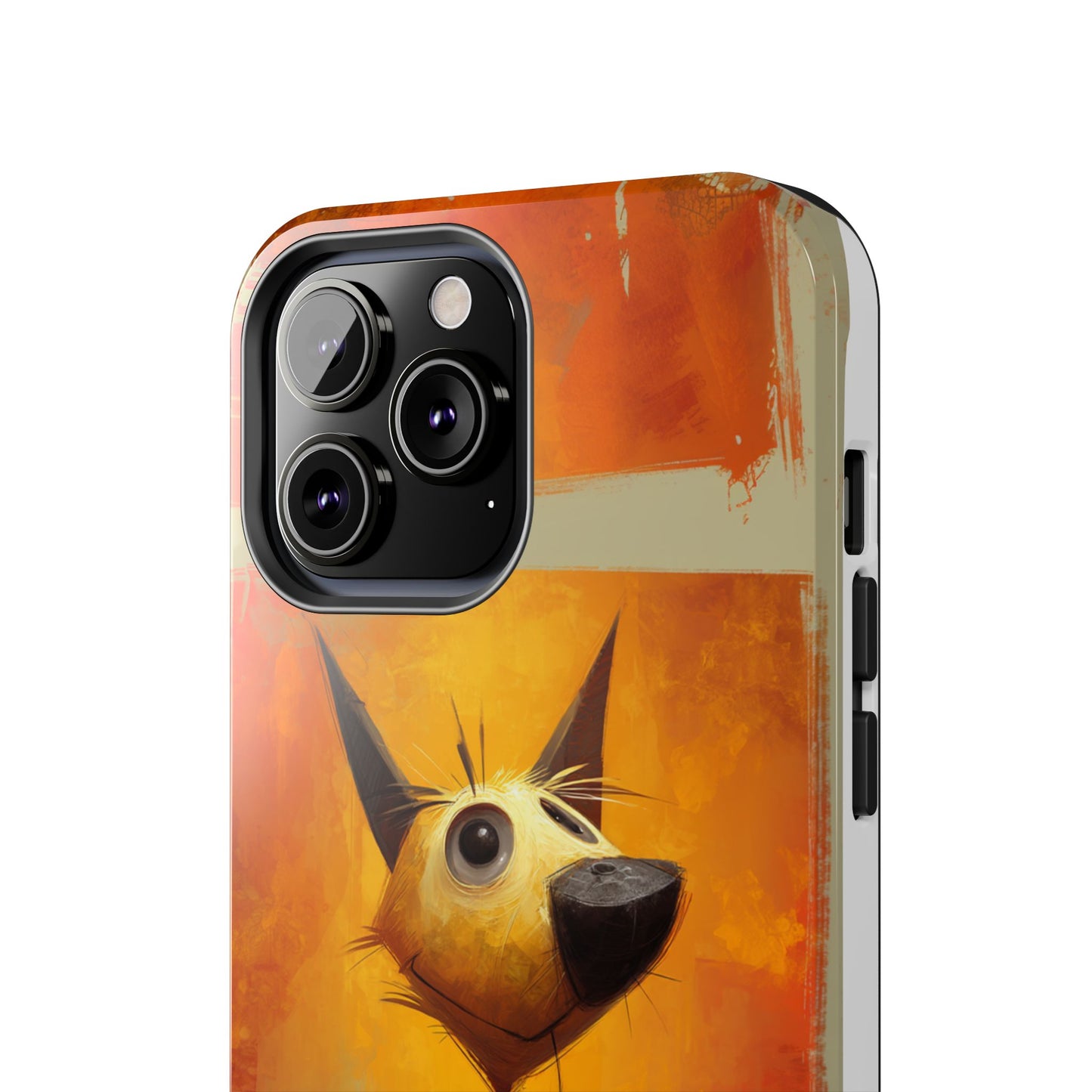 Whimsical Dog Art Tough Phone Case - Fun & Stylish Pet Lover Gift