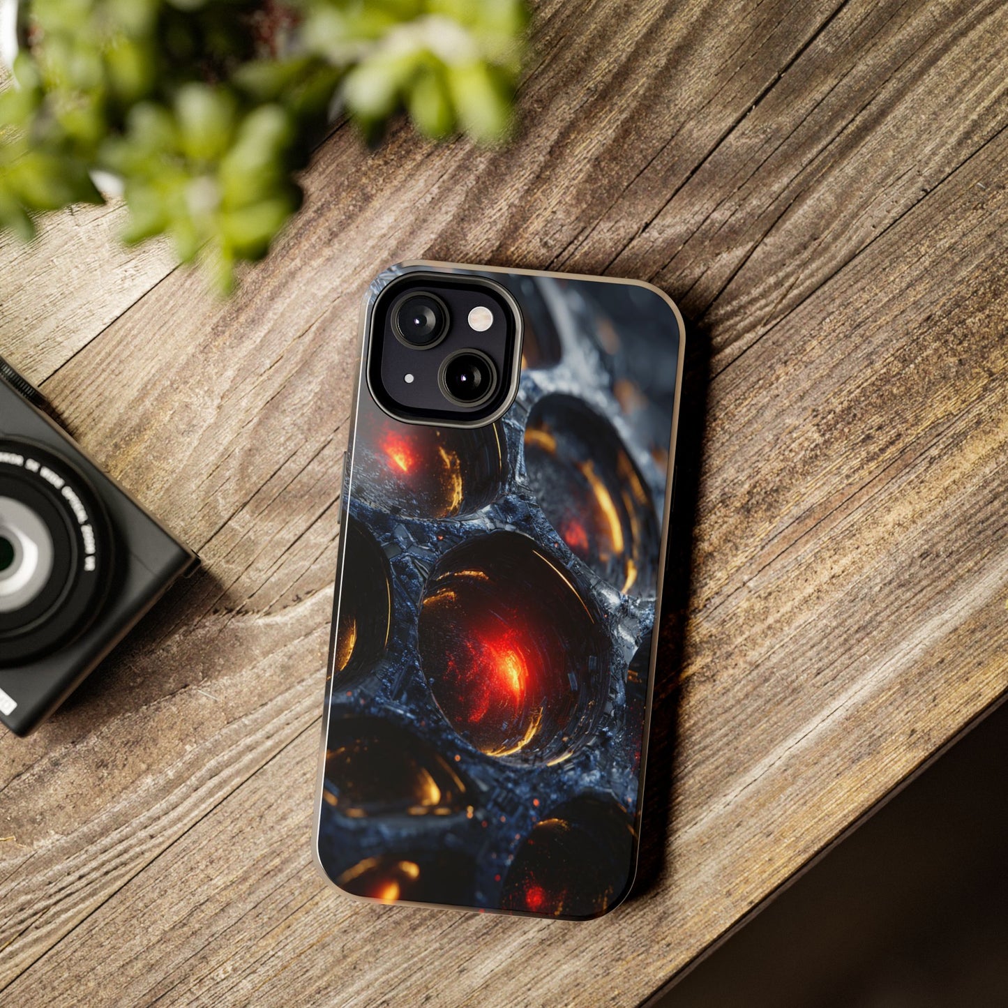 Textured Tough Phone Case, Unique Protective Cover, Cool Tech Gift, Skipper Art Design