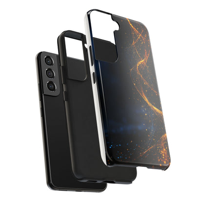 Galaxy Sparkle Tough Phone Case - Durable Protection with Elegant Design