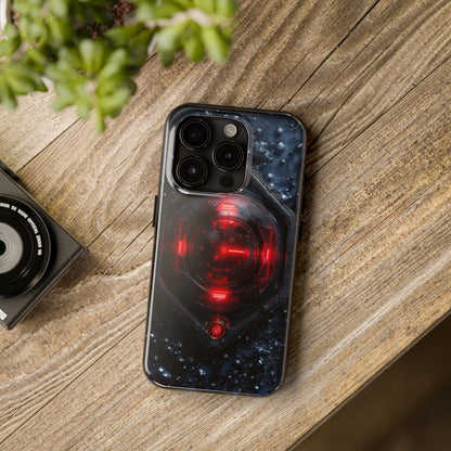 Futuristic Galaxy Tough Phone Case | Outer Space Sci-Fi Art Cover, Durable Tech Accessory by Skipper