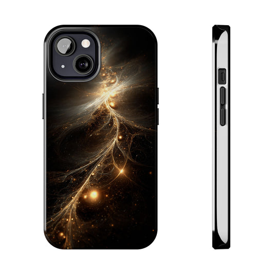 Cosmic Glow Tough Phone Case - Galaxy Design for Sci-Fi Lovers