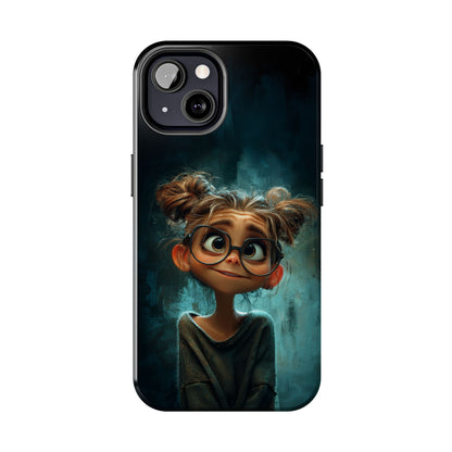 Cute Character Tough Phone Case - Perfect Gift for Kids and Teens
