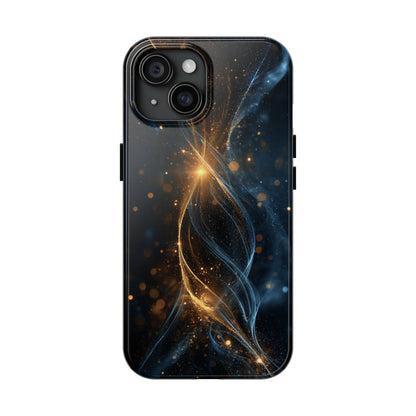 Cosmic Swirl Tough Phone Case - Protective Cover for Stylish Tech Lovers