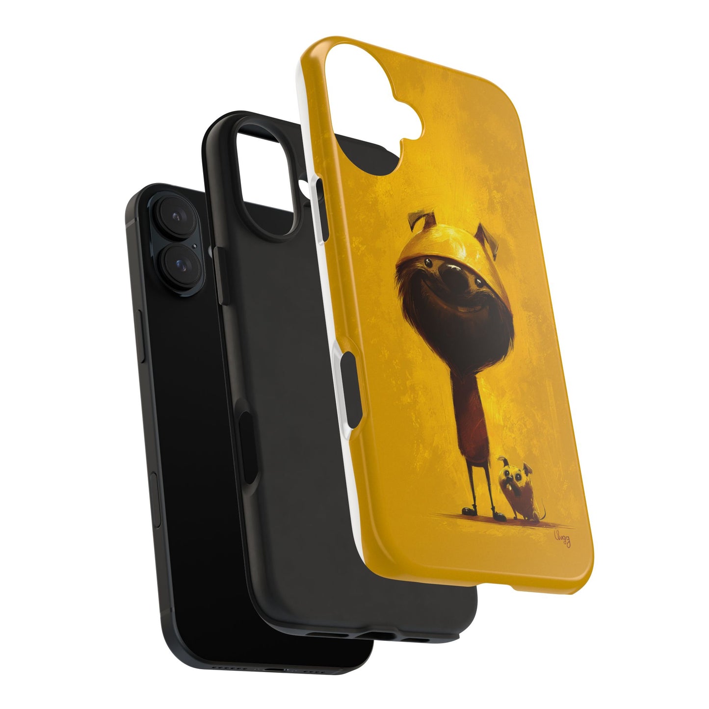 Cute Dog-Themed Tough Phone Cases - Durable Protection & Fun Design