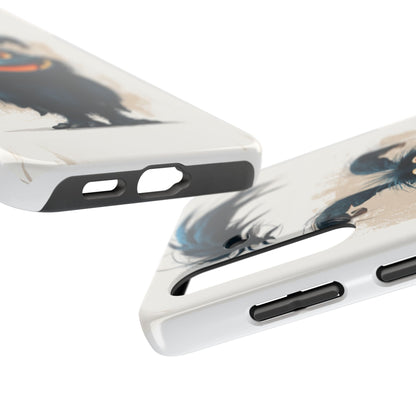 Whimsical Monster Tough Phone Case - Durable Protection for Fun-Loving Individuals