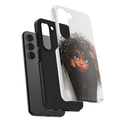 Whimsical Tough Phone Case – Playful Character Design for Teens & Creatives