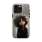 Artistic Tough Phone Case - Unique Character Design for Creative Souls