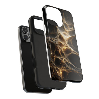Abstract Cosmic Tough Phone Case - Stylish & Durable Cell Phone Protection