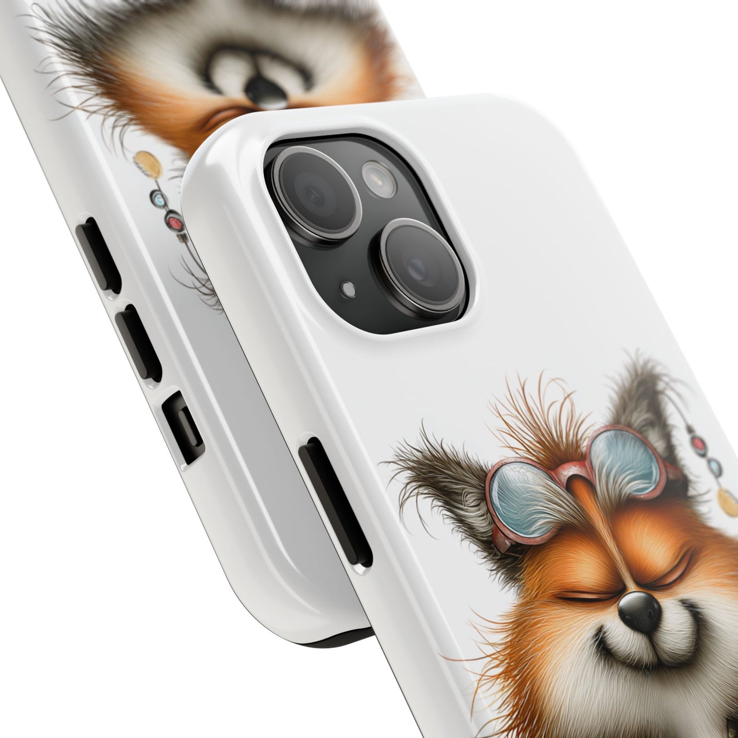 Cute Fox Phone Case – Whimsical Animal Art, Tough Protection, Perfect Gift for Animal Lovers