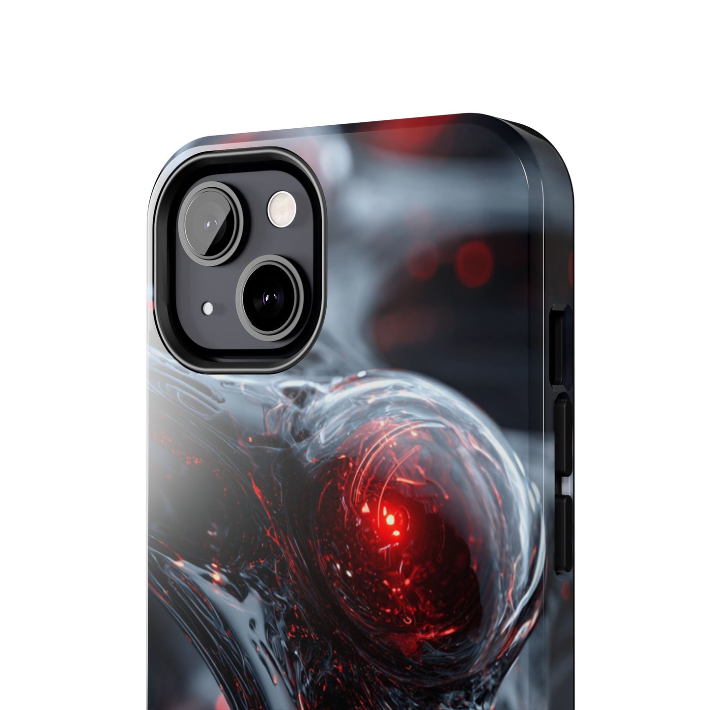 Tough Phone Case with Abstract Design, Durable Phone Cover, Trendy Mobile Accessory, Gift for Tech Lovers, Stylish Phone Protector
