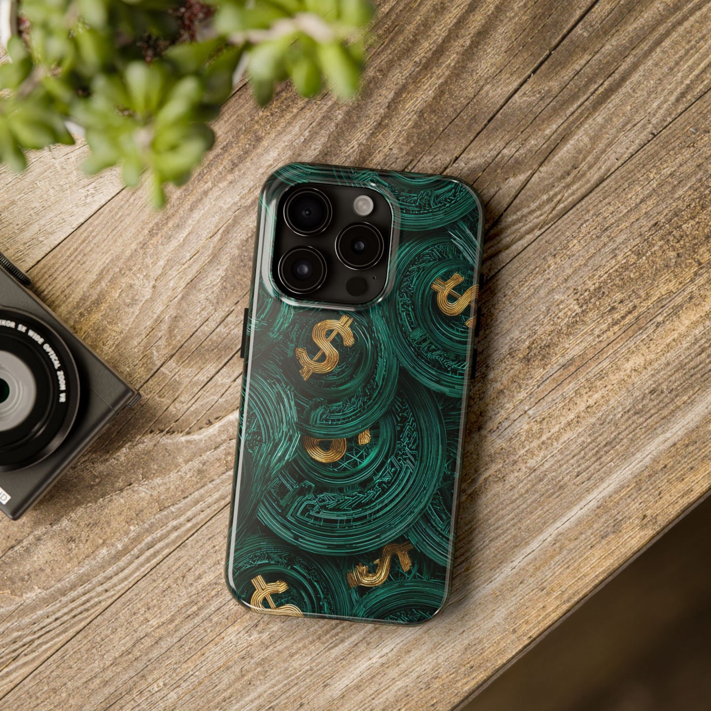 Money Pattern Tough Phone Case - Premium Art Cover