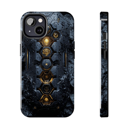 Futuristic Tough Phone Case | Durable Sci-Fi Tech Accessory, Ideal Gift for Gamers & Tech Lovers by Skipper