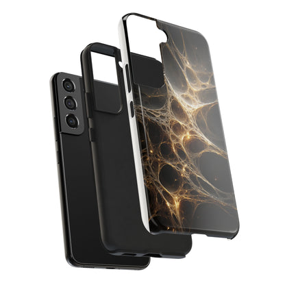 Abstract Cosmic Tough Phone Case - Stylish & Durable Cell Phone Protection