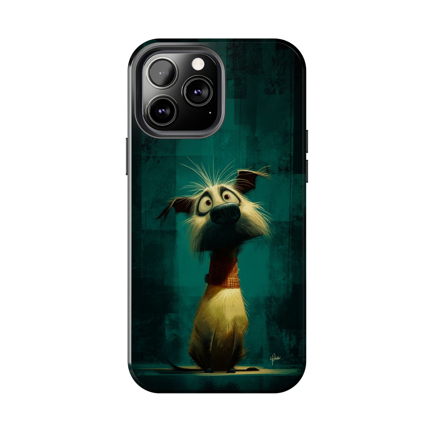 Cute Pet-Inspired Tough Phone Case - Ideal for Animal Lovers