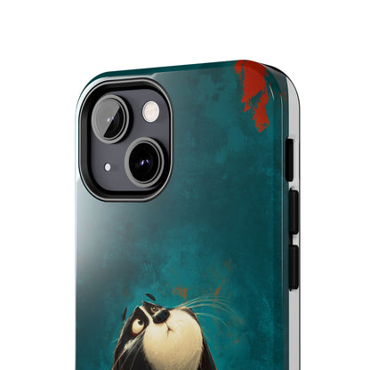 Whimsical Dog Tough Phone Case - Perfect for Pet Lovers!