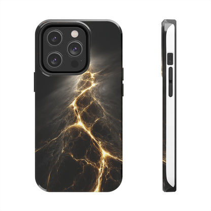 Lightning Bolt Tough Phone Case - Durable & Stylish Protection