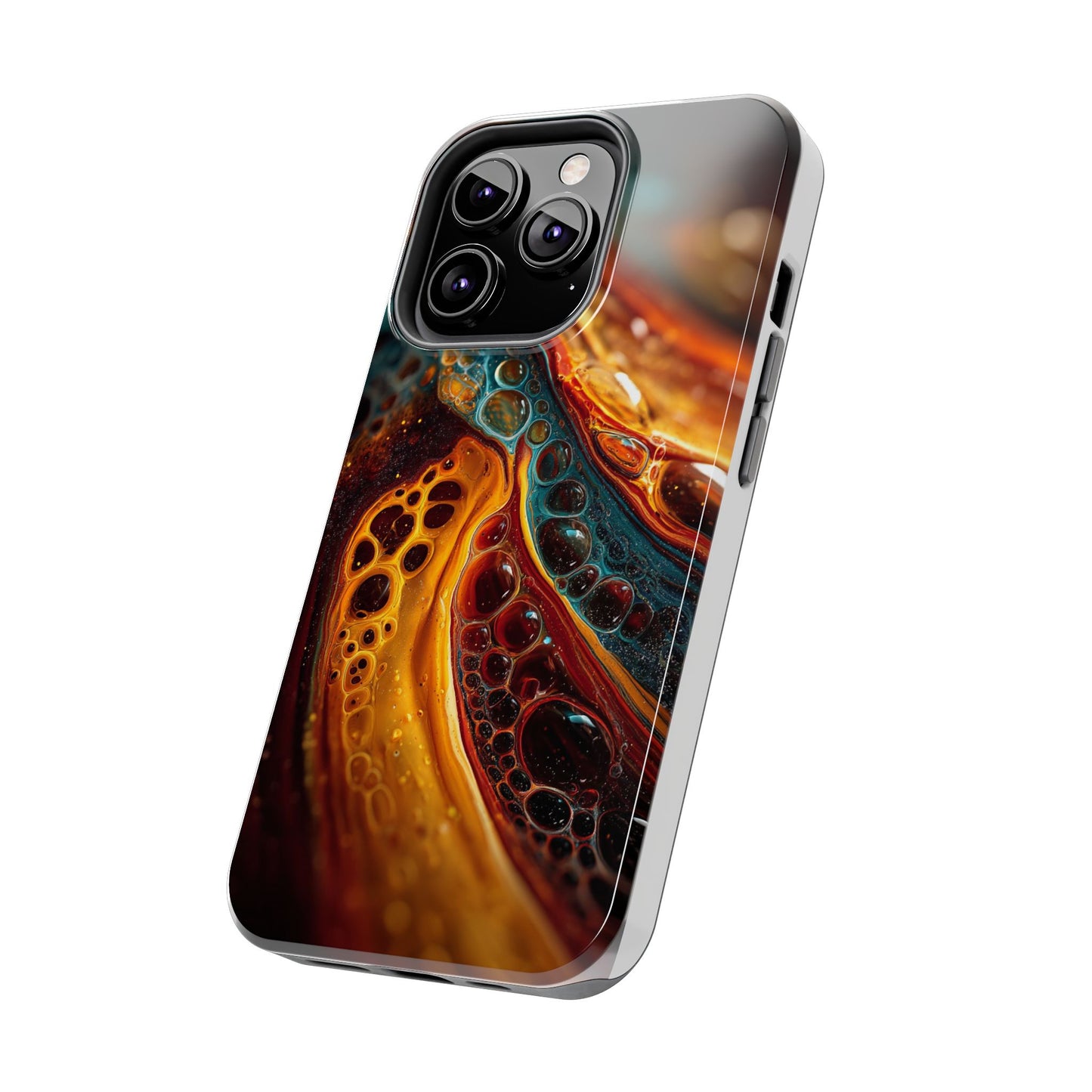 Vibrant Abstract Tough Phone Cases – Durable & Stylish Protection