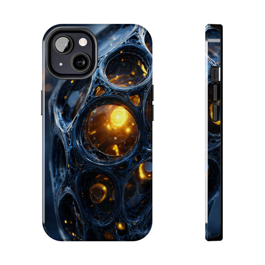Cosmic Phone Case - Tough Phone Cases for Tech Lovers, Unique Gift, Protective Accessories, Space Design