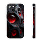 Gothic Grip phone case by Skipper with dark black textured design