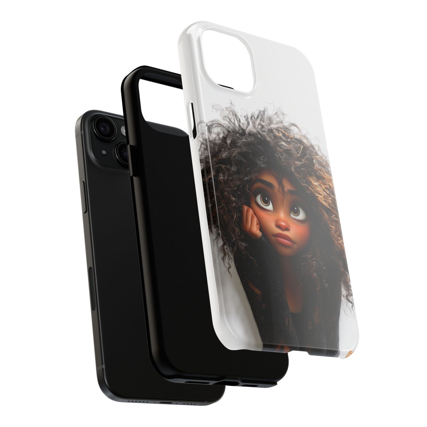 Whimsical Tough Phone Case – Playful Character Design for Teens & Creatives
