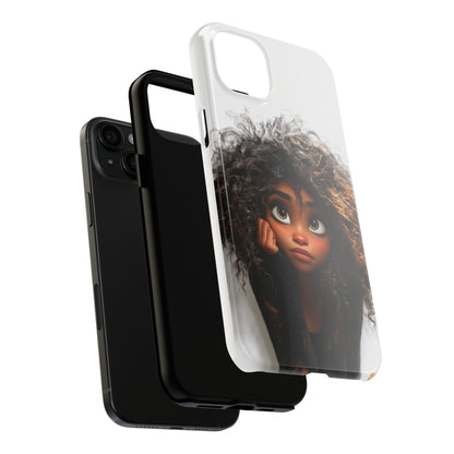 Whimsical Tough Phone Case – Playful Character Design for Teens & Creatives